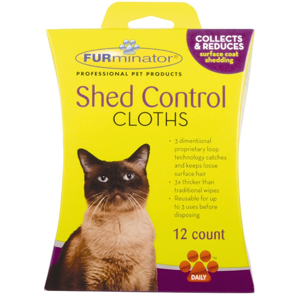 Shed control cloths for cats top